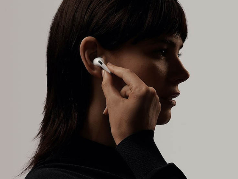 Cảm biến da tr&ecirc;n AirPods 3